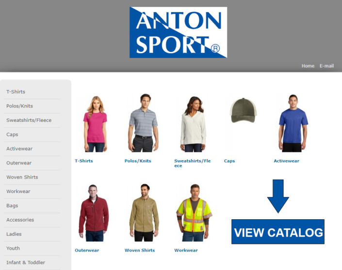 Catalog A AntonSport Custom and Corporate Apparel and Promotional