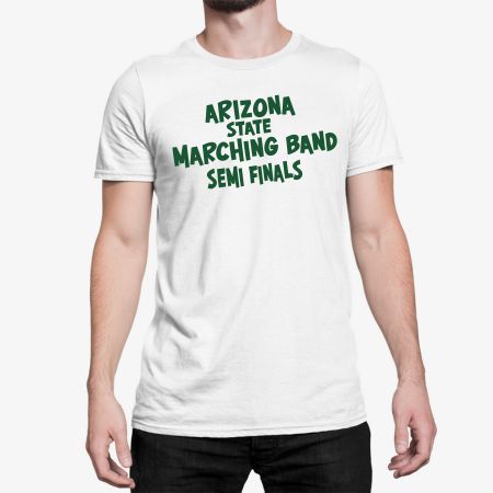 Marching Band Semi Finals Text T-Shirt